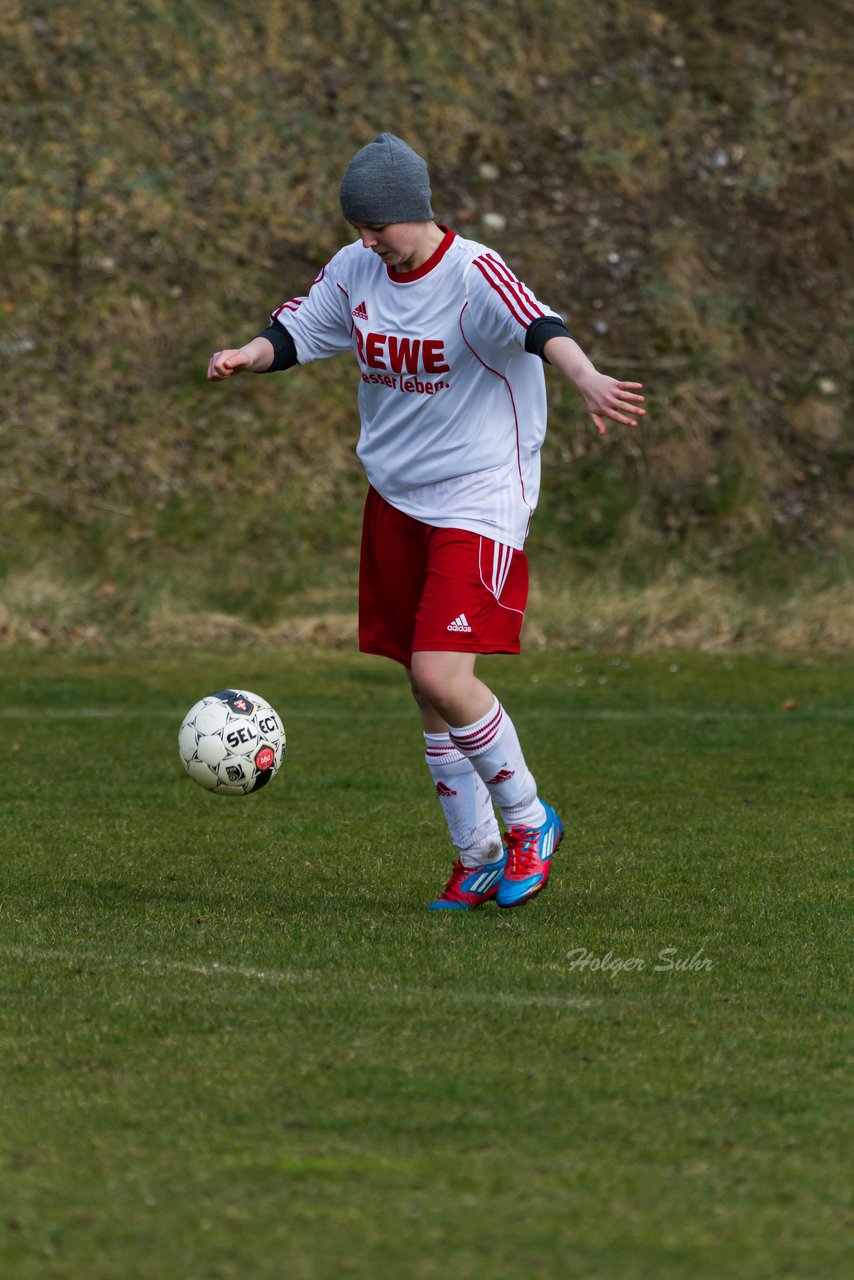 Bild 344 - B-Juniorinnen Tus Tensfeld - TSV Gnutz o.W. : Ergebnis: 1:3